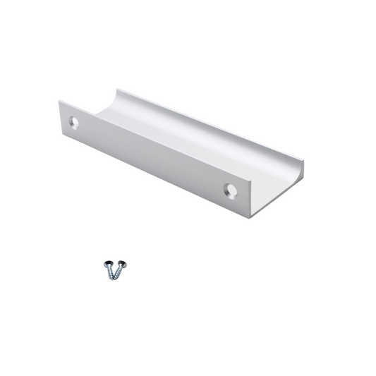 Griffleiste Kantengriff 96mm (116mm Gesamtlänge) - Aluminium