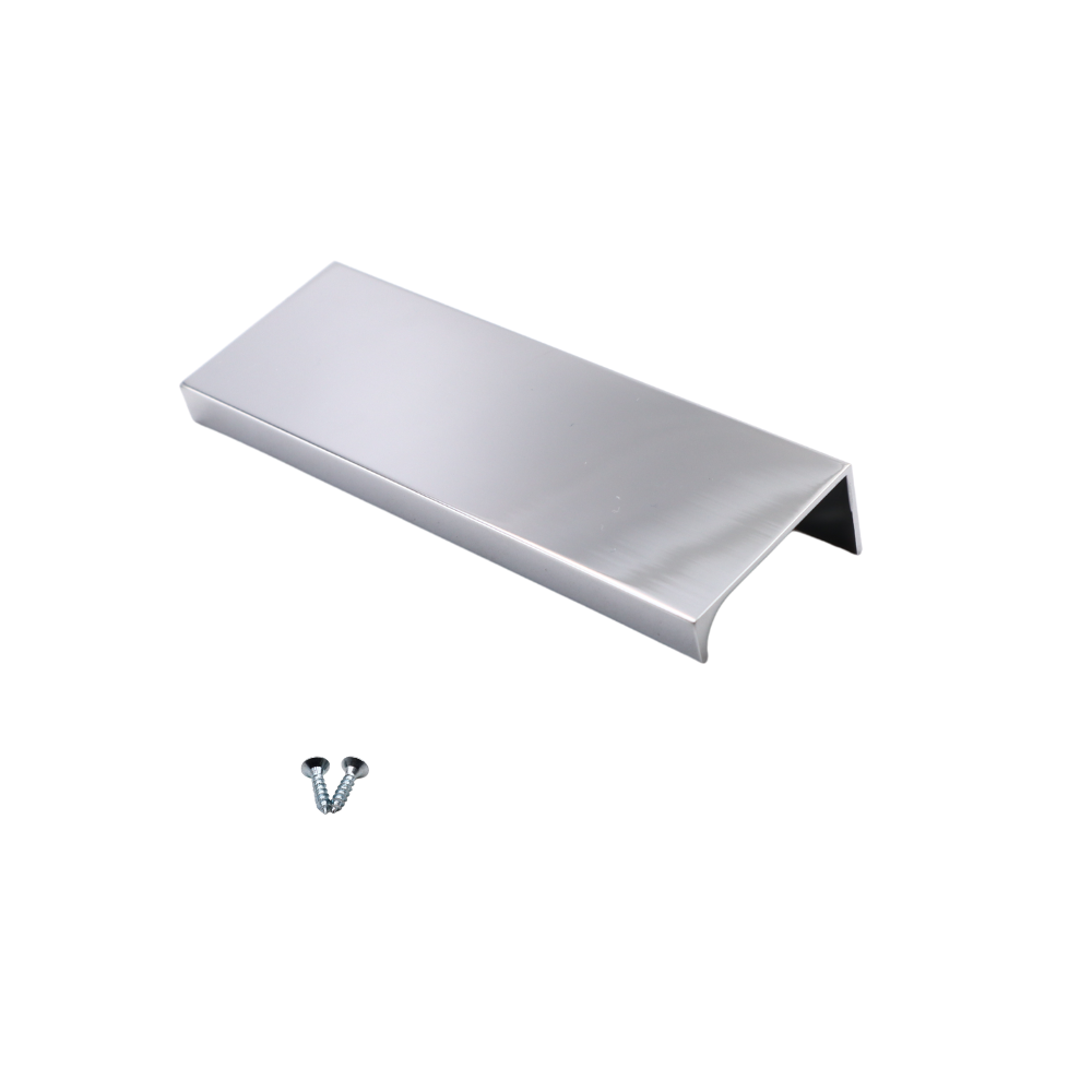 Griffleiste Kantengriff, Chrom, BA 32/96/128mm