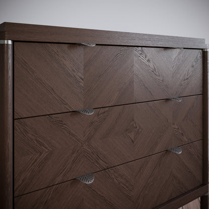 LEAF Edge Pull Möbelgriff 32mm (60mm Gesamtlänge) - Perlmutt Silber