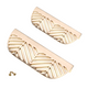 LEAF Edge Pull Möbelgriff 64mm (118mm Gesamtlänge) - Messing Gold
