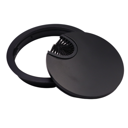 Metall Kabeldurchführung 80mm - Schwarz