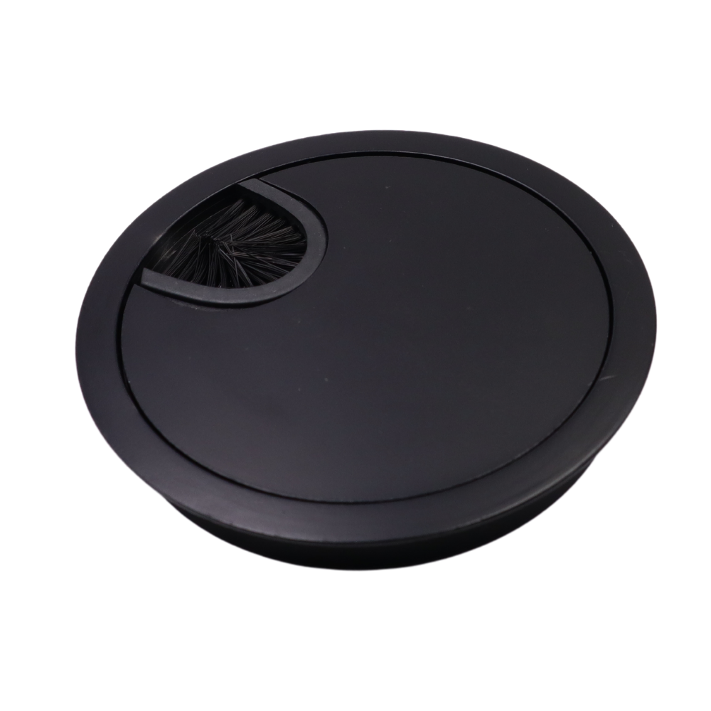 Metall Kabeldurchführung 80mm - Schwarz