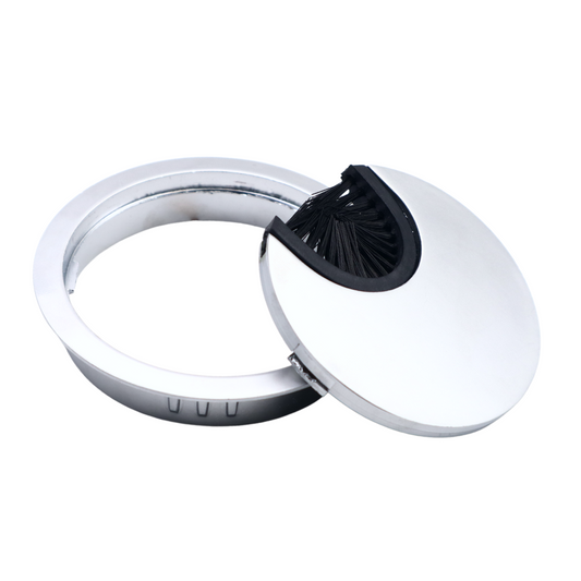 Metall Kabeldurchführung 60mm, Silber