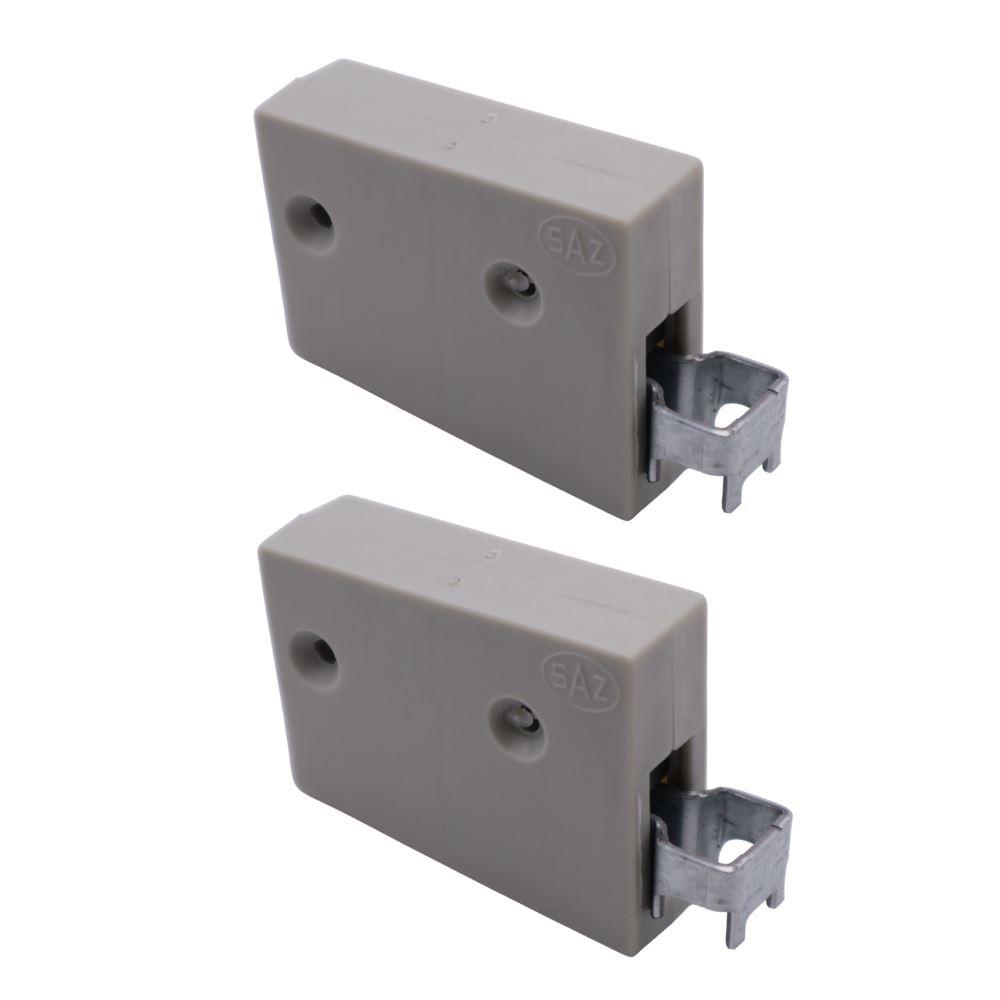 Nylon Schrankhalterung, universal - L+R, 2D Eco - Grau
