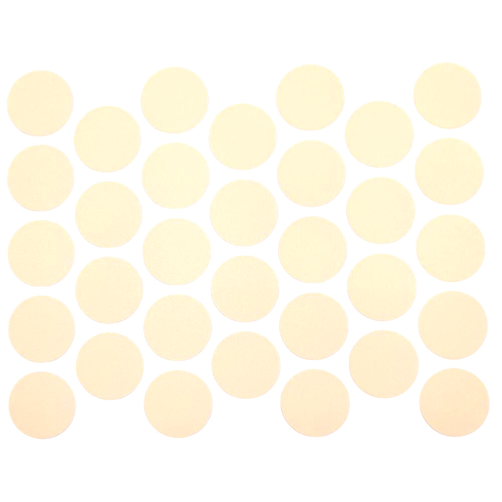 Schraubabdeckkappen Selbstklebend - Cream 18mm
