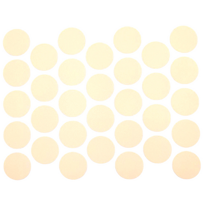 Schraubabdeckkappen Selbstklebend - Cream 18mm