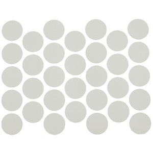 Schraubabdeckkappen Selbstklebend - Grau 18mm