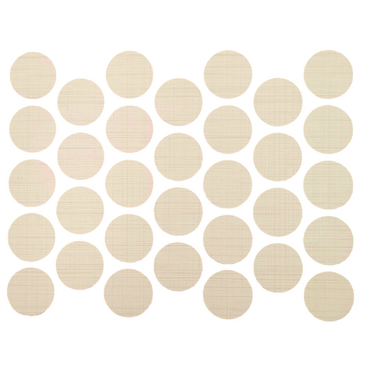 Schraubabdeckkappen Selbstklebend - Trend Beige 18mm
