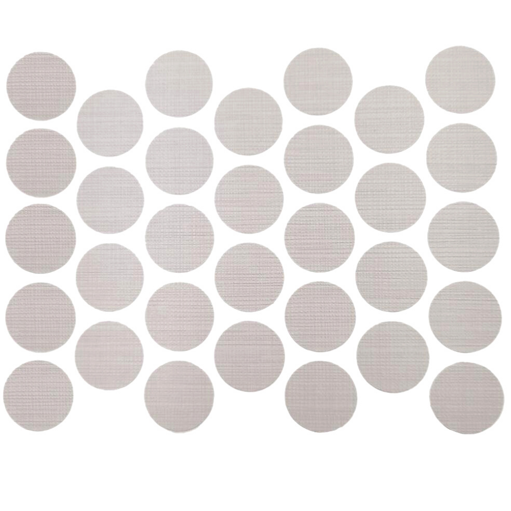 Schraubabdeckkappen Selbstklebend - Trend Grau 18mm