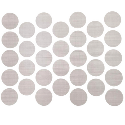 Schraubabdeckkappen Selbstklebend - Trend Grau 18mm