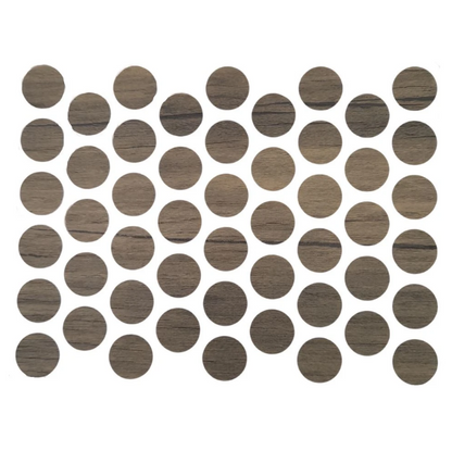 Schraubabdeckkappen Selbstklebend - Antikgrün 14mm