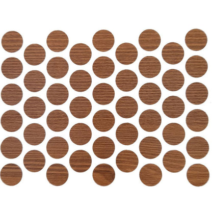 Schraubabdeckkappen Selbstklebend - Antik Kiefer 14mm