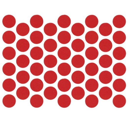 Schraubabdeckkappen Selbstklebend - Rot 14mm