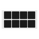 Selbstklebendes Filzpad 50x50mm