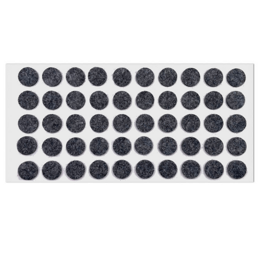 Selbstklebendes Filzpad Ø18mm Grau