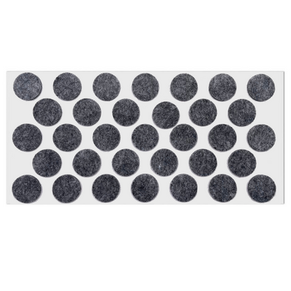 Selbstklebendes Filzpad Ø24mm Grau