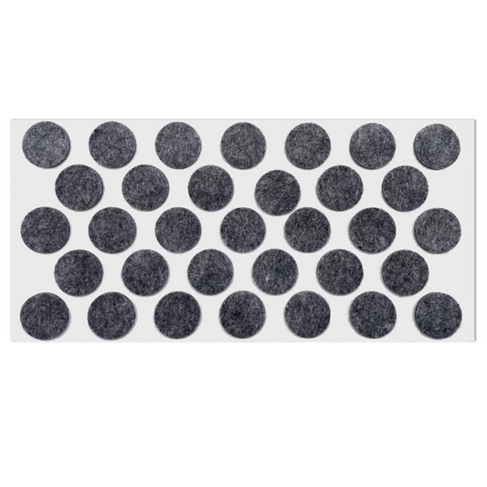 Selbstklebendes Filzpad Ø24mm Grau