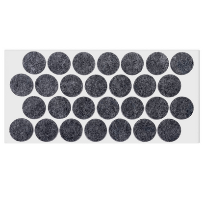 Selbstklebendes Filzpad Ø28mm Grau