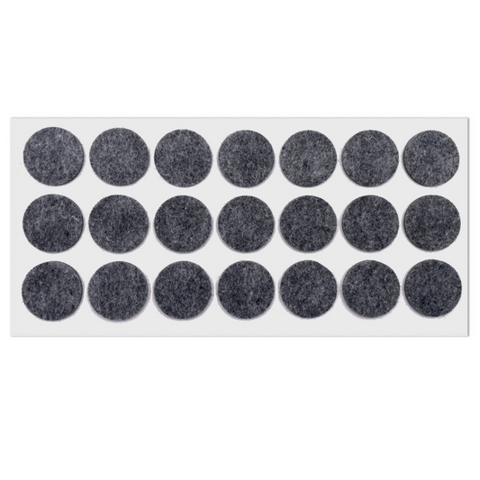 Selbstklebendes Filzpad Ø30mm Grau