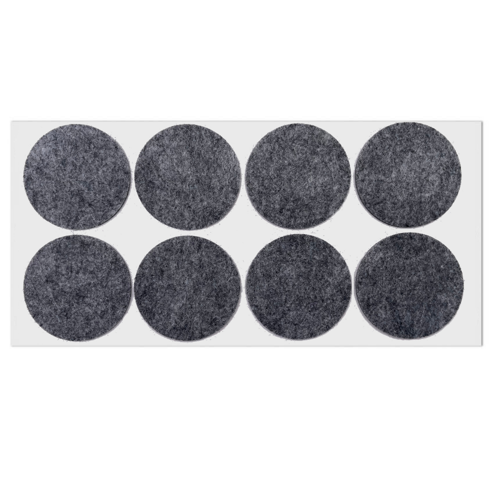 Selbstklebendes Filzpad Ø55mm Grau