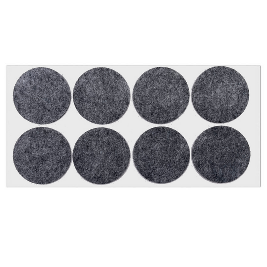 Selbstklebendes Filzpad Ø55mm Grau