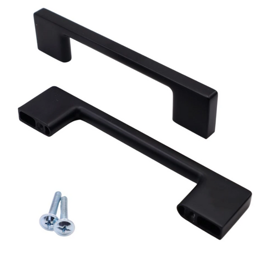 TECHNO Möbelgriff 128mm - Mattschwarz