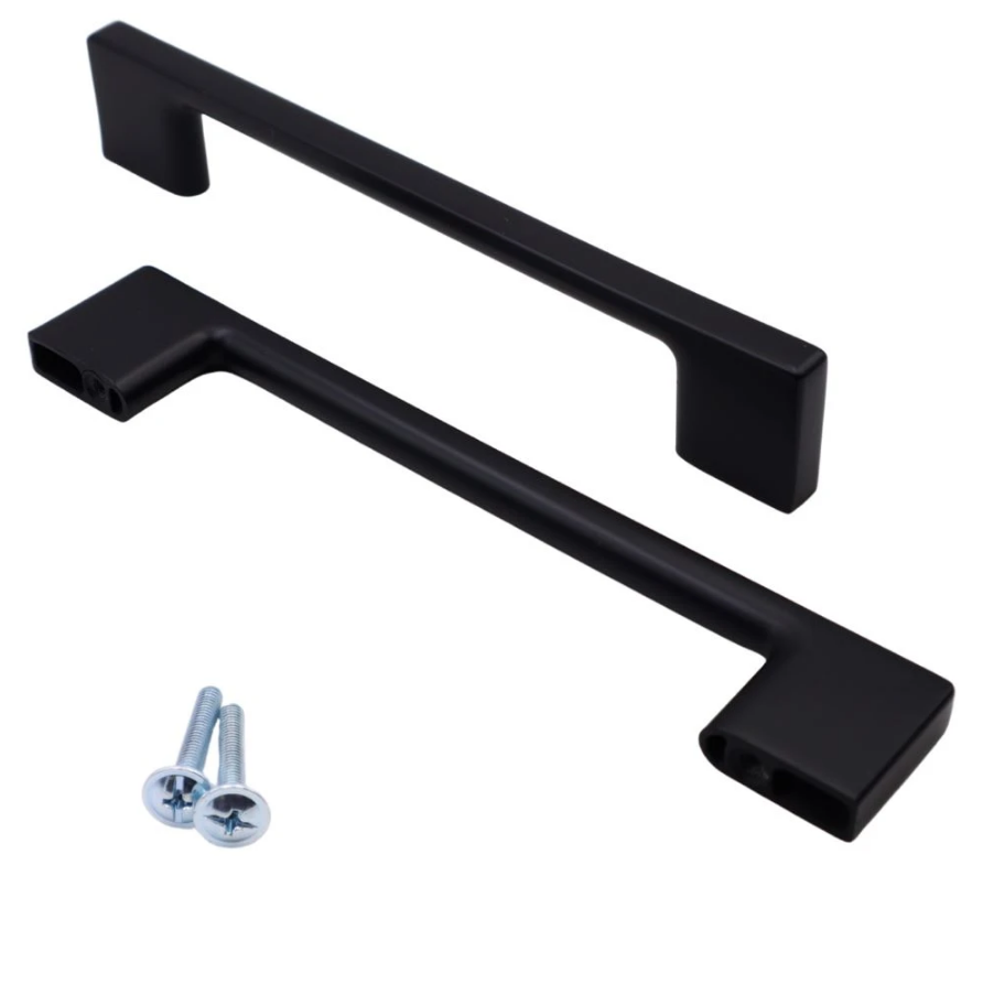 TECHNO Möbelgriff 192mm - Mattschwarz