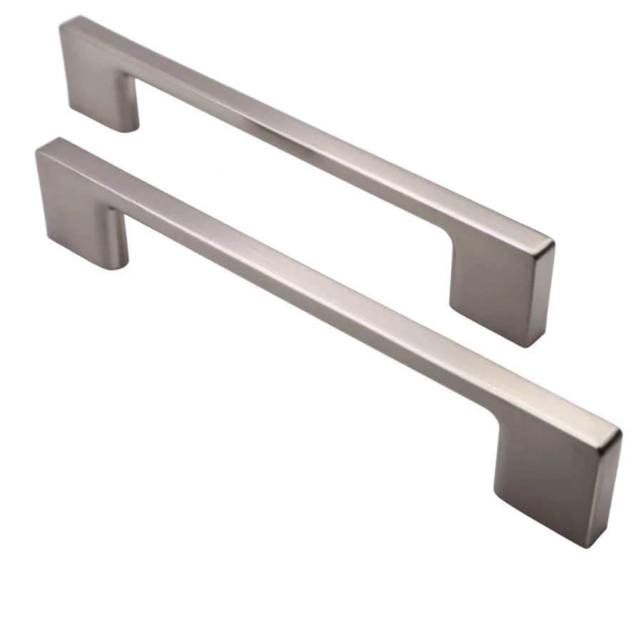 TECHNO Möbelgriff 192mm - Gebürsteter Stahl