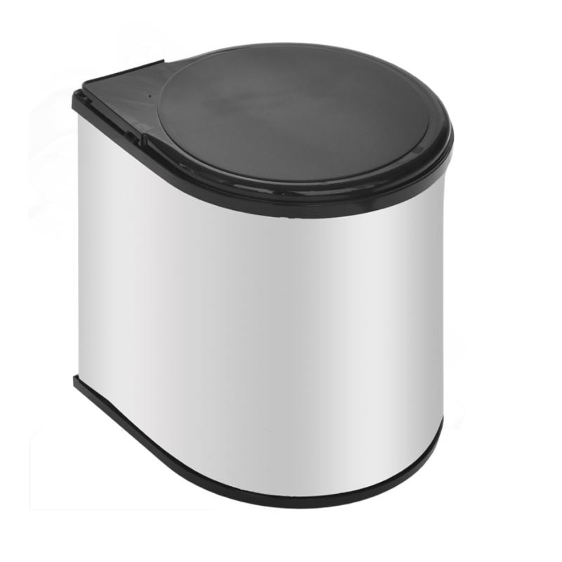 Abfallbehälter aus Edelstahl Furnica 