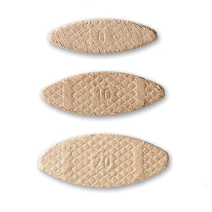 Flachdübel, Verbindungsplättchen - Buchenholz No. 10 - 1000 stk. Furnica 