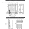 Soft-Close Schubladensystem, HOCH, H: 185mm, Grau 300mm