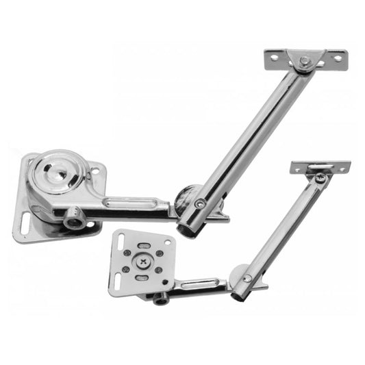 Hydraulic Door Supporter PH01 (left + right), Chrome Furnica 