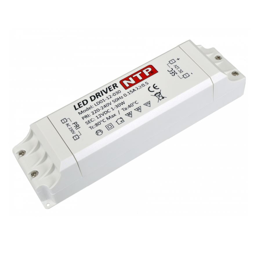 LED Lighting Power Supply (no wiring) Furnica 30W 