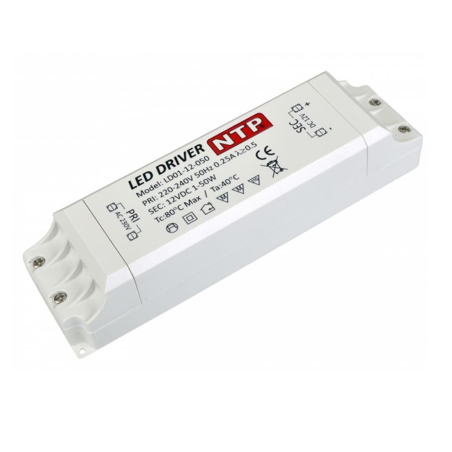 LED Lighting Power Supply (no wiring) Furnica 50W 