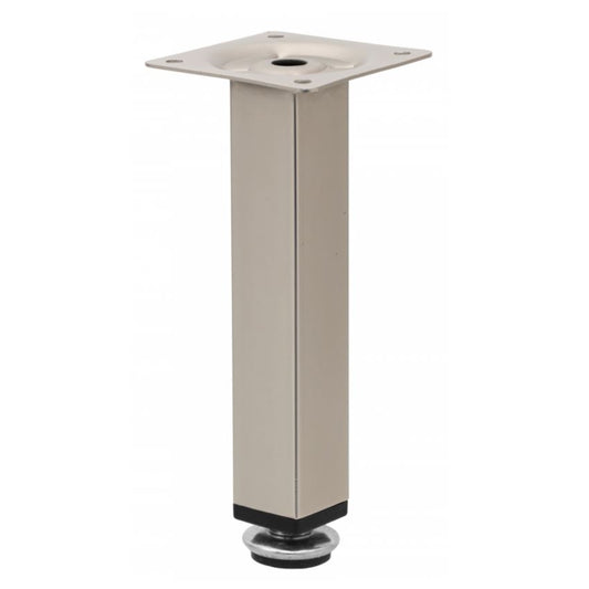 Möbelfüße Quadratisch 25x25mm - 150mm Satin NTP 150mm Satin 