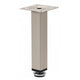 Möbelfüße Quadratisch 25x25mm - 150mm Satin NTP 150mm Satin 