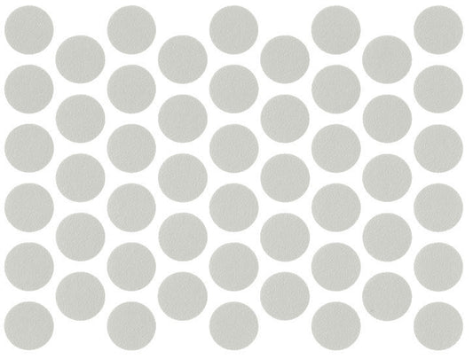 Schraubabdeckkappen Selbstklebend - Grau 14mm