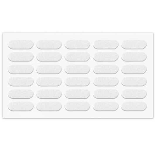 Selbstklebender Elastikpuffer 8x22mm - Weiß NTP Weiß 