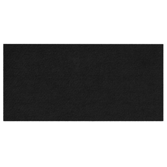 Selbstklebendes Filzpad 120x240mm NTP Black 