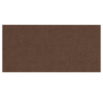 Selbstklebendes Filzpad 120x240mm NTP Brown 