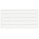 Selbstklebendes Filzpad 20x20mm NTP White 