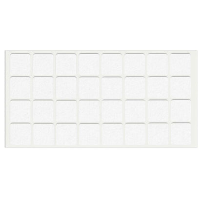 Selbstklebendes Filzpad 25x25mm NTP White 