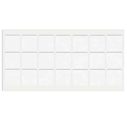 Selbstklebendes Filzpad 30x30mm NTP White 