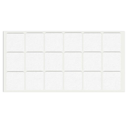Selbstklebendes Filzpad 35x35mm NTP White 