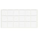 Selbstklebendes Filzpad 35x35mm NTP White 