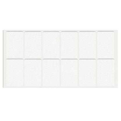 Selbstklebendes Filzpad 35x55mm NTP White 