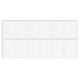 Selbstklebendes Filzpad 35x55mm NTP White 