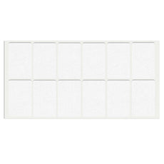 Selbstklebendes Filzpad 35x55mm Weiß