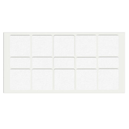 Selbstklebendes Filzpad 40x40mm NTP White 
