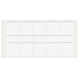 Selbstklebendes Filzpad 40x40mm NTP White 